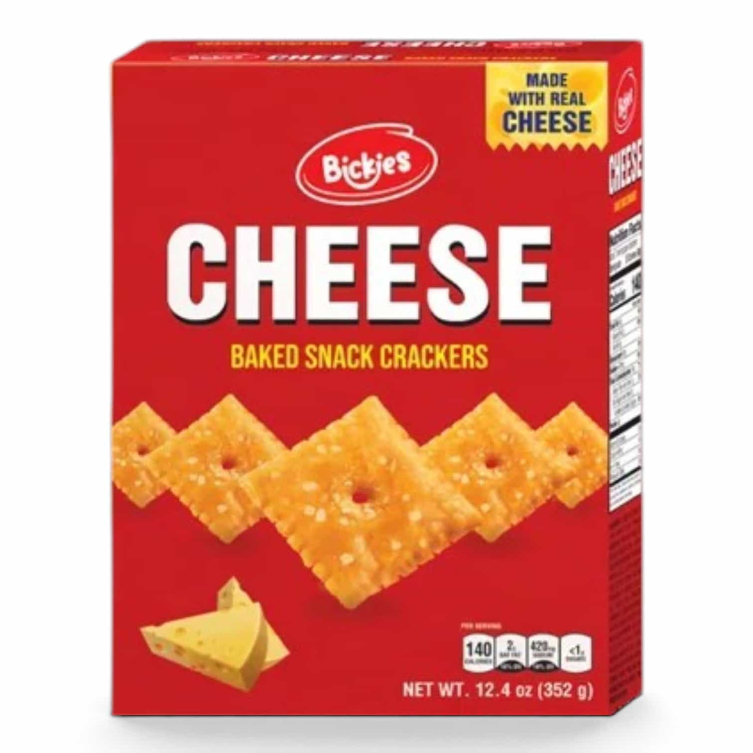 Bickies Cheese Bakes Snack Crackers 352gm [1x12] [NPR 545] 1