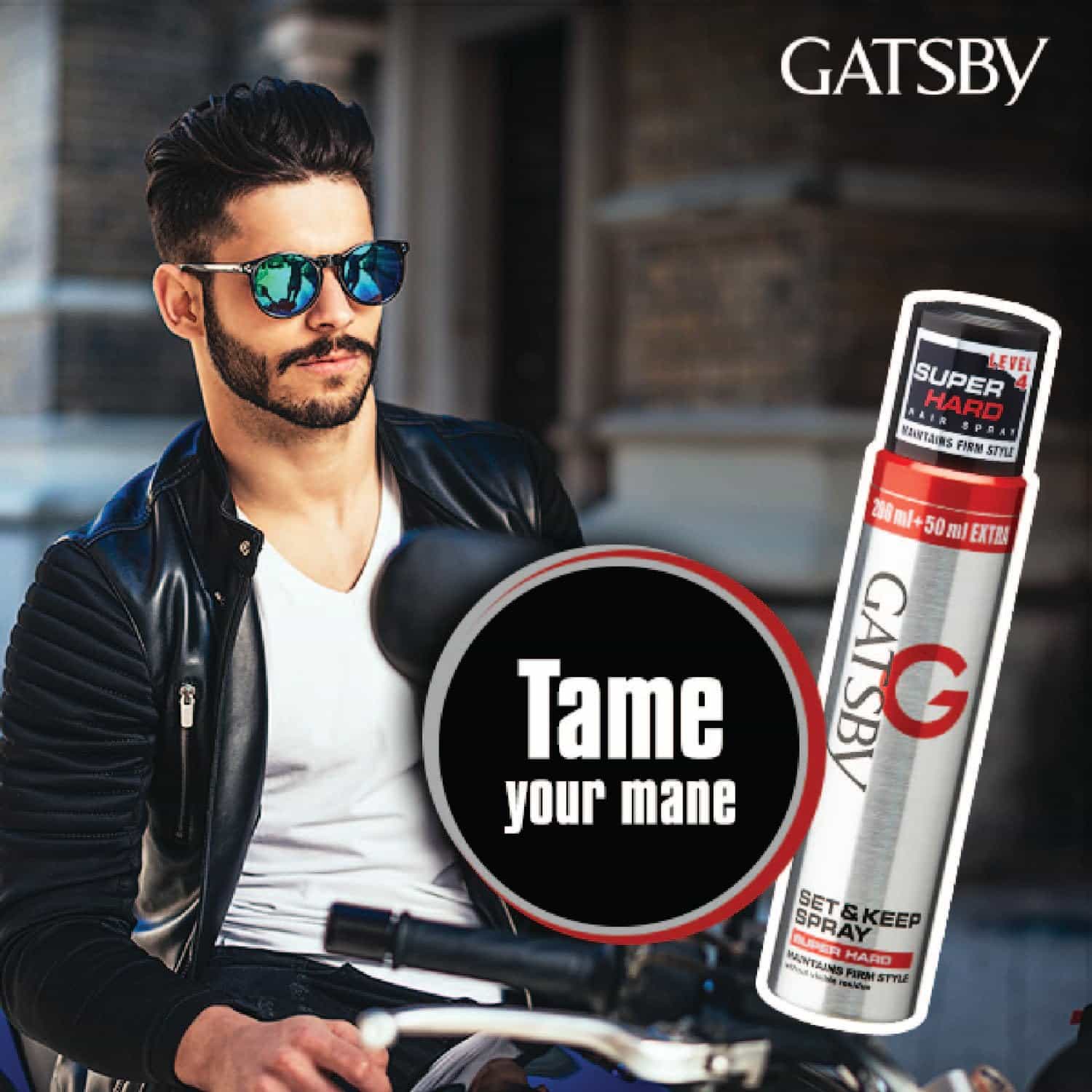 Gatsby Set & Keep Spray 250ml Super Hard (Silver) [1X6X12] 5