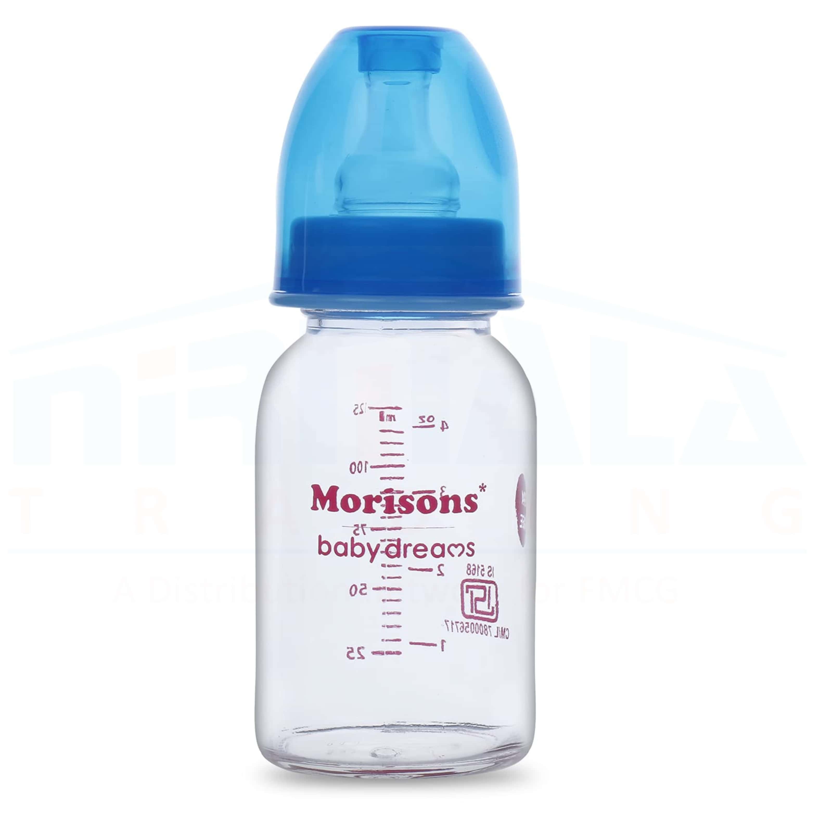 Morisons Feeder Bottle Glass 125ml [1x6x6] (INR 309|NPR 494.40) view 2