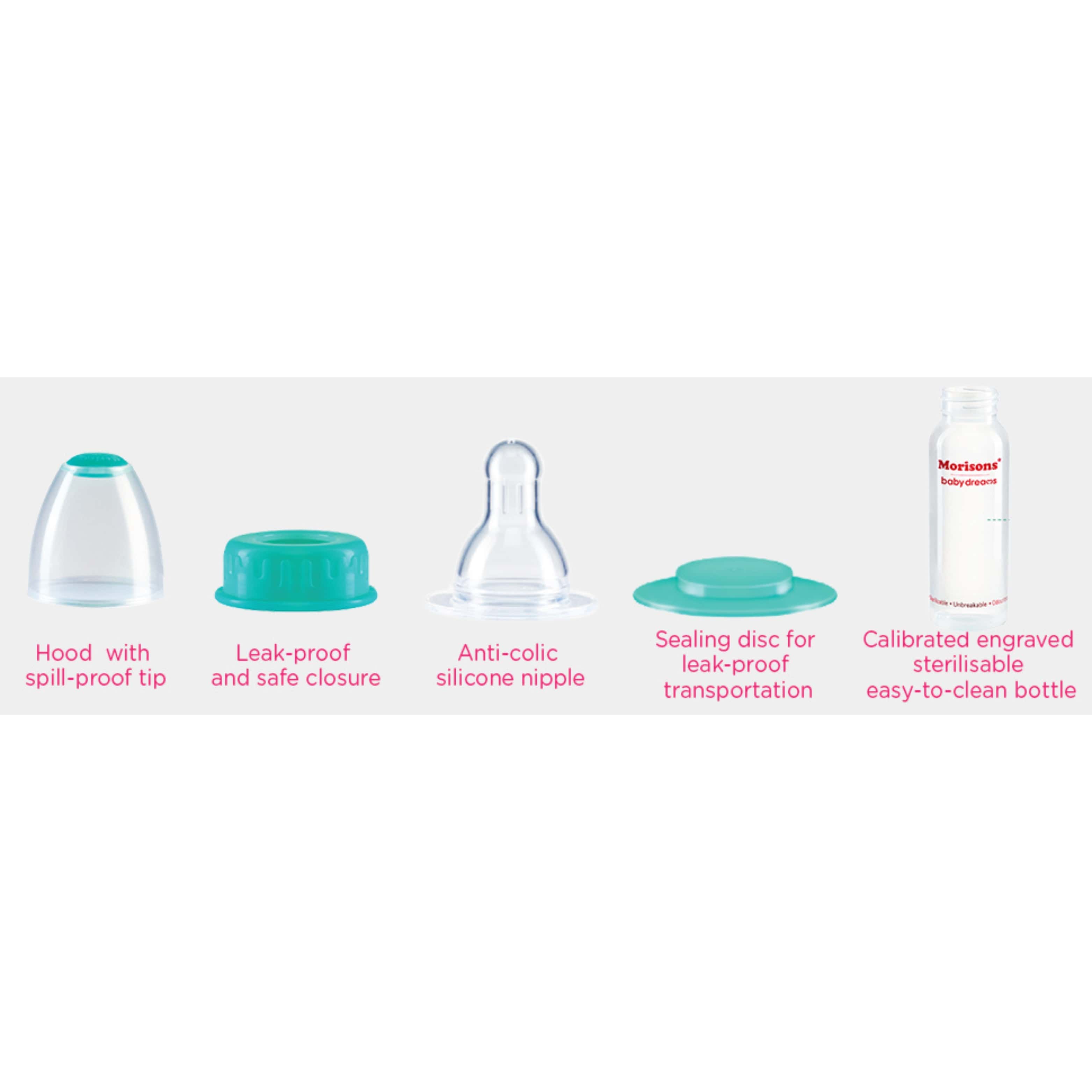 Morisons Feeder Bottle Regular 250ml [1x12x10] (INR 119|NPR 190.40) view 2
