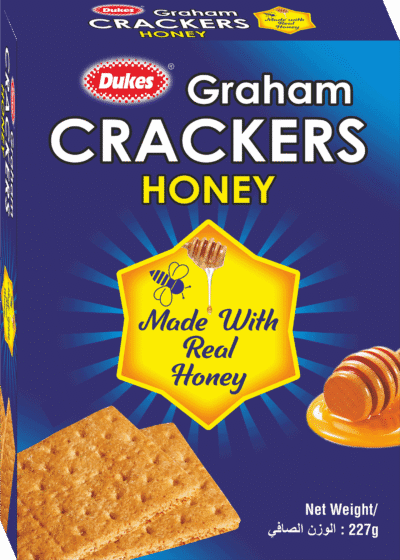Dukes Graham Crackers Honey 405gm [1x8] [NPR 352]